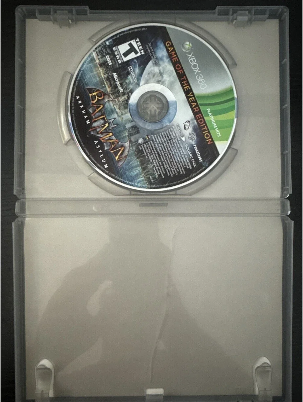 Batman: Arkham Asylum -- Game of the Year Edition (Microsoft Xbox 360, 2010)